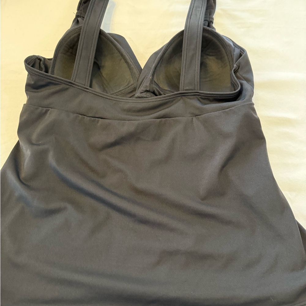 Miraclesuit Black Twist Front Tankini - Picture 10 of 16